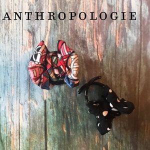 Anthropologie Pippa Claw Hair Clip Set